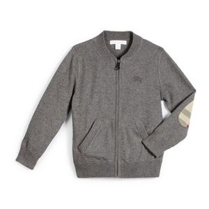 Beautiful Burberry Zip Front Cardigan